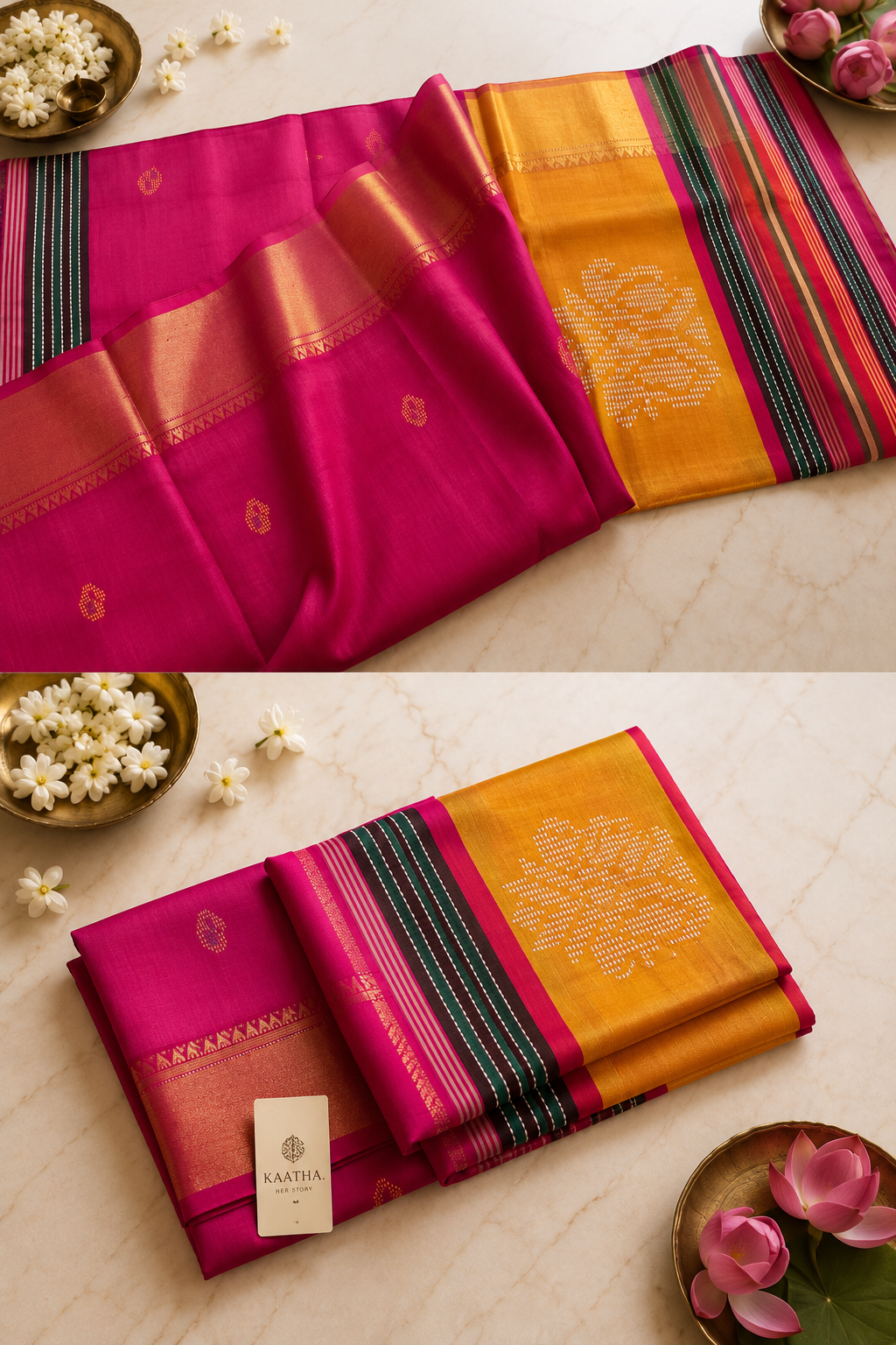 Rangamahal: Striking Magenta Kalakshetra