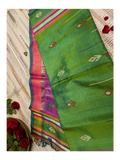 Prakriti: Vivid Forest Green Kalakshetra