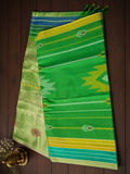 Shyamala: Parrot Green Kalakshetra