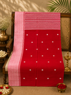 Rangini: Fine Bengal Cotton with Statement Pallu