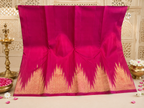 Gulal: Rani Pink Kanjeevaram with Temple Gold Border