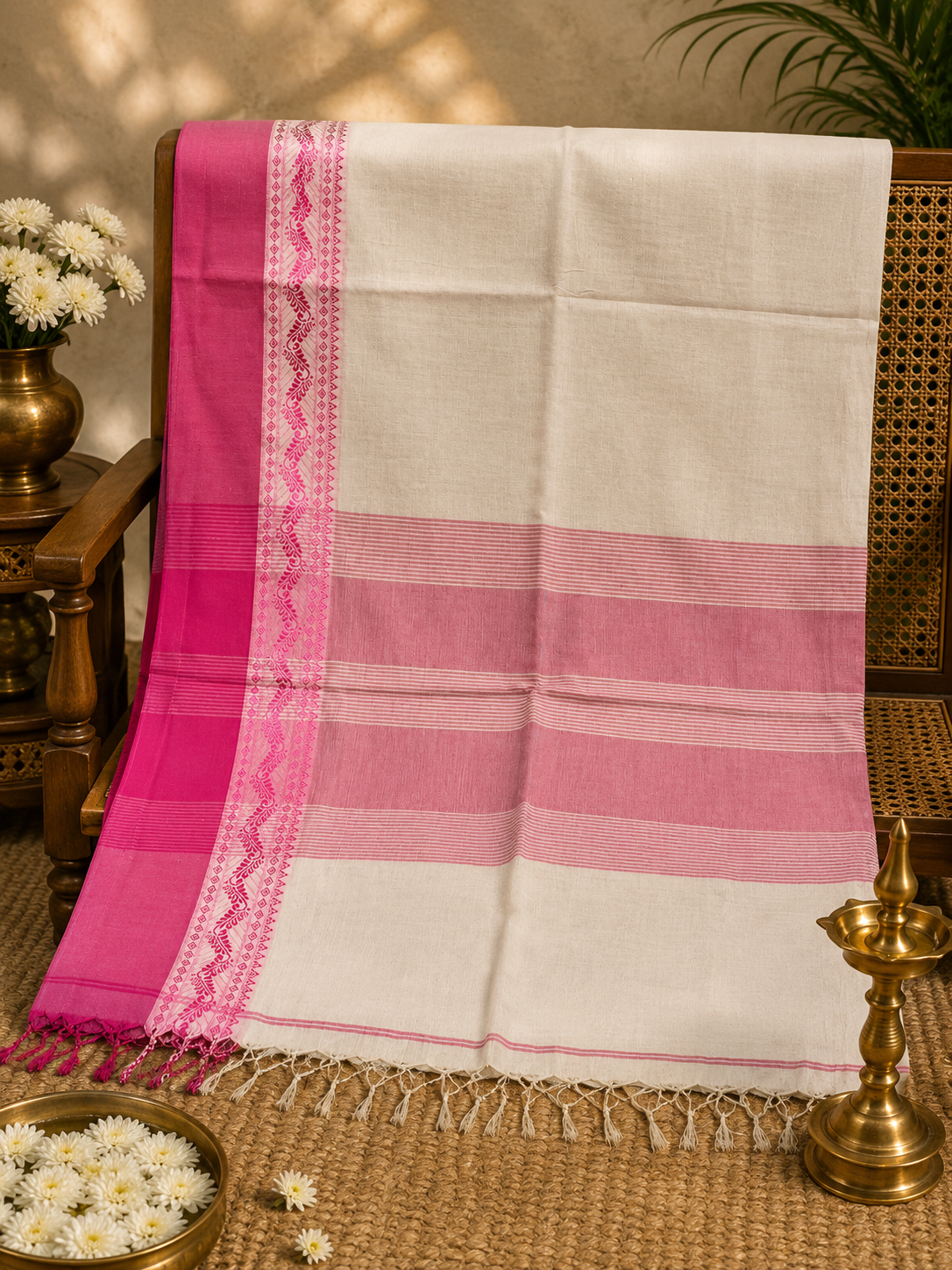 Sharada: 100 count Phulia Cotton