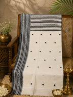 Shubhra: Fine Bengal Cotton with Statement Border