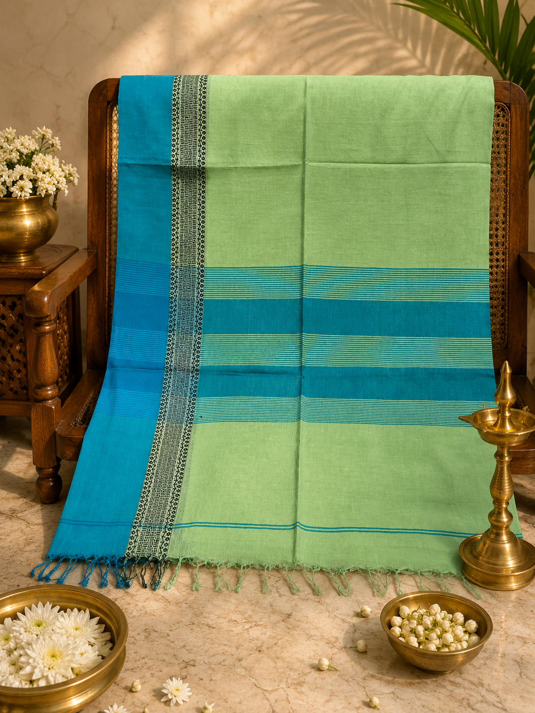 Sarika: 100 count Phulia Cotton