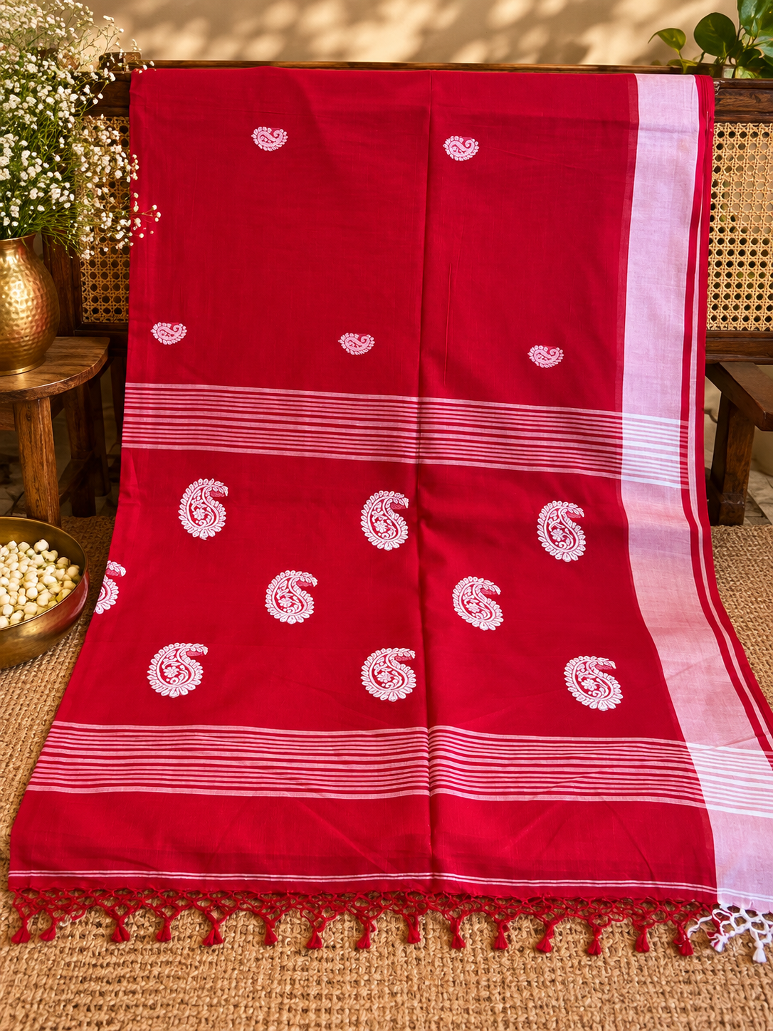 Lalima: 100 count Phulia Cotton