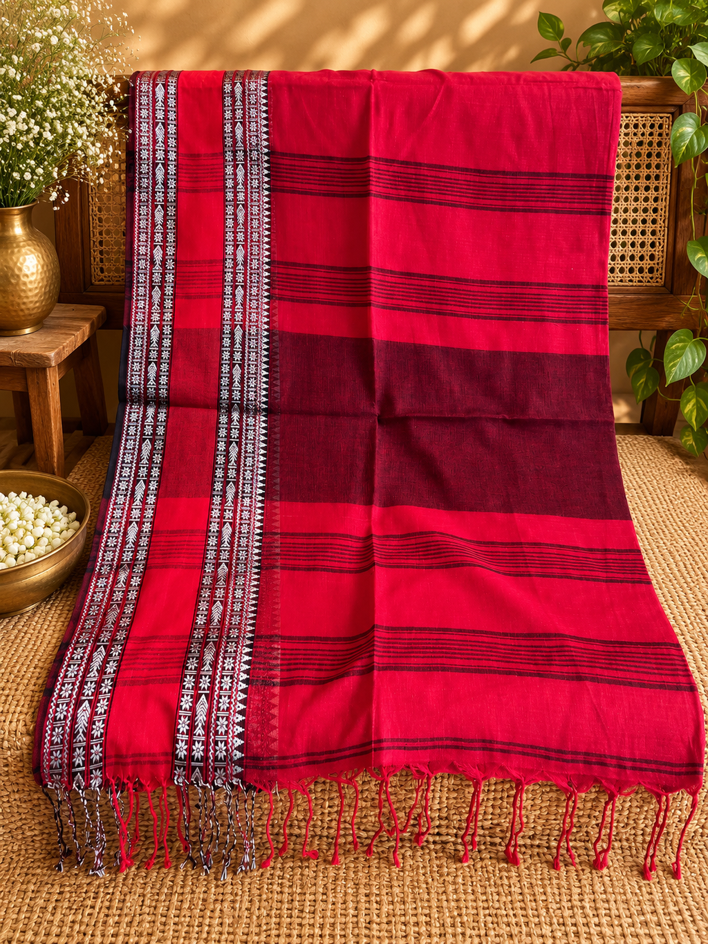 Rakti: 100 count Phulia Cotton