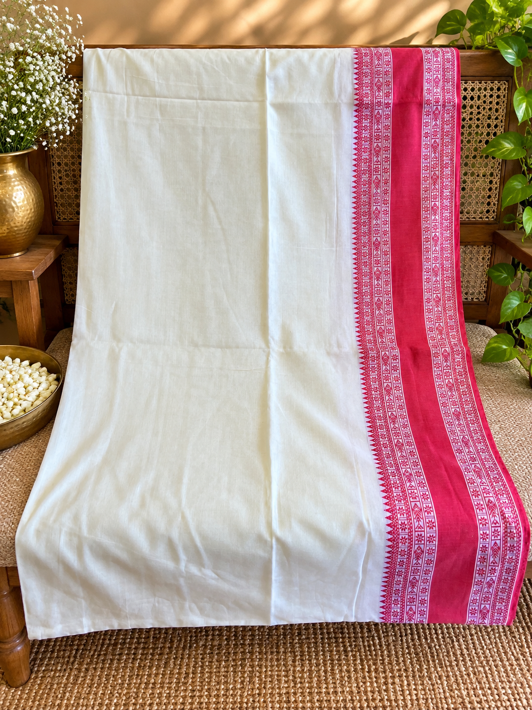 Shankhamala: 100 count Cotton