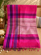 Bahaar: Phulia Cotton with Jute Pallu