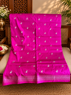 Phalguni: Royal Katan Silk Kadhuwa Benarasi