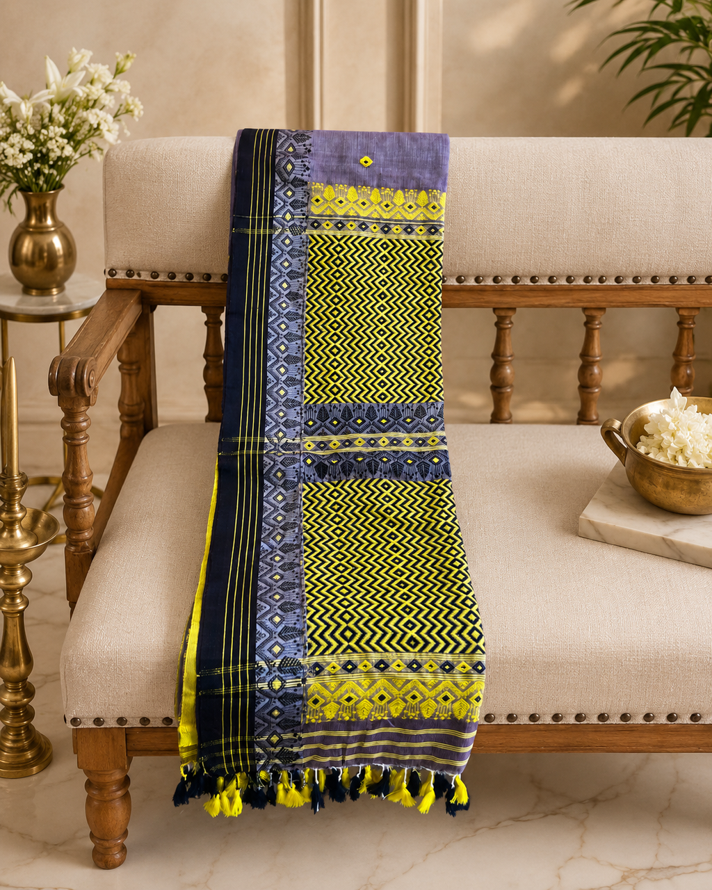 Damini: Assam Handwoven Cotton