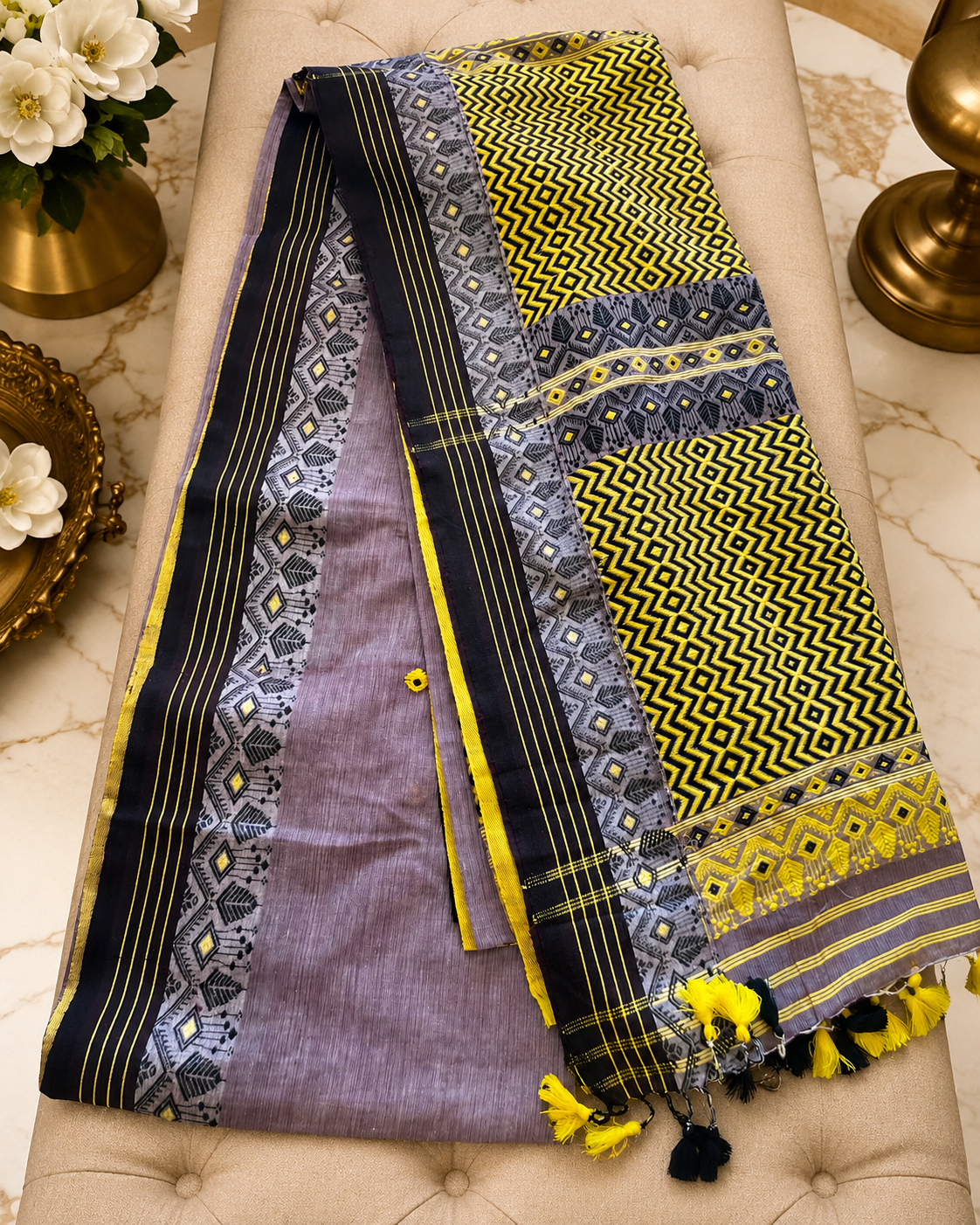 Damini: Assam Handwoven Cotton
