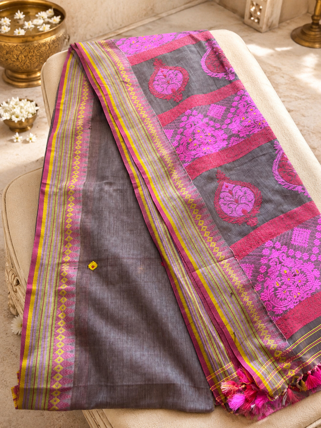 Kusum: Assam Handwoven Cotton
