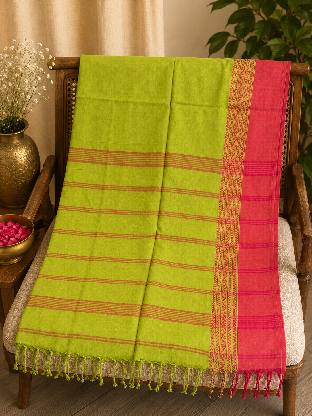 Lata: 100 count Phulia Cotton
