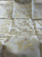 Prabha: Handwoven Ivory Muslin Jamdani