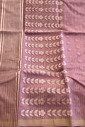 Madhavi: Lilac Handwoven Muslin Jamdani