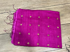 Kavya: Magenta Coin Matka Silk