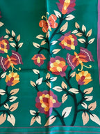 Titli: Emerald Matka Silk Jamdani