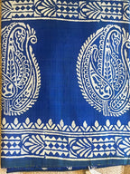 Neeli: Royal Blue 3 Ply Bishnupur Pure Silk