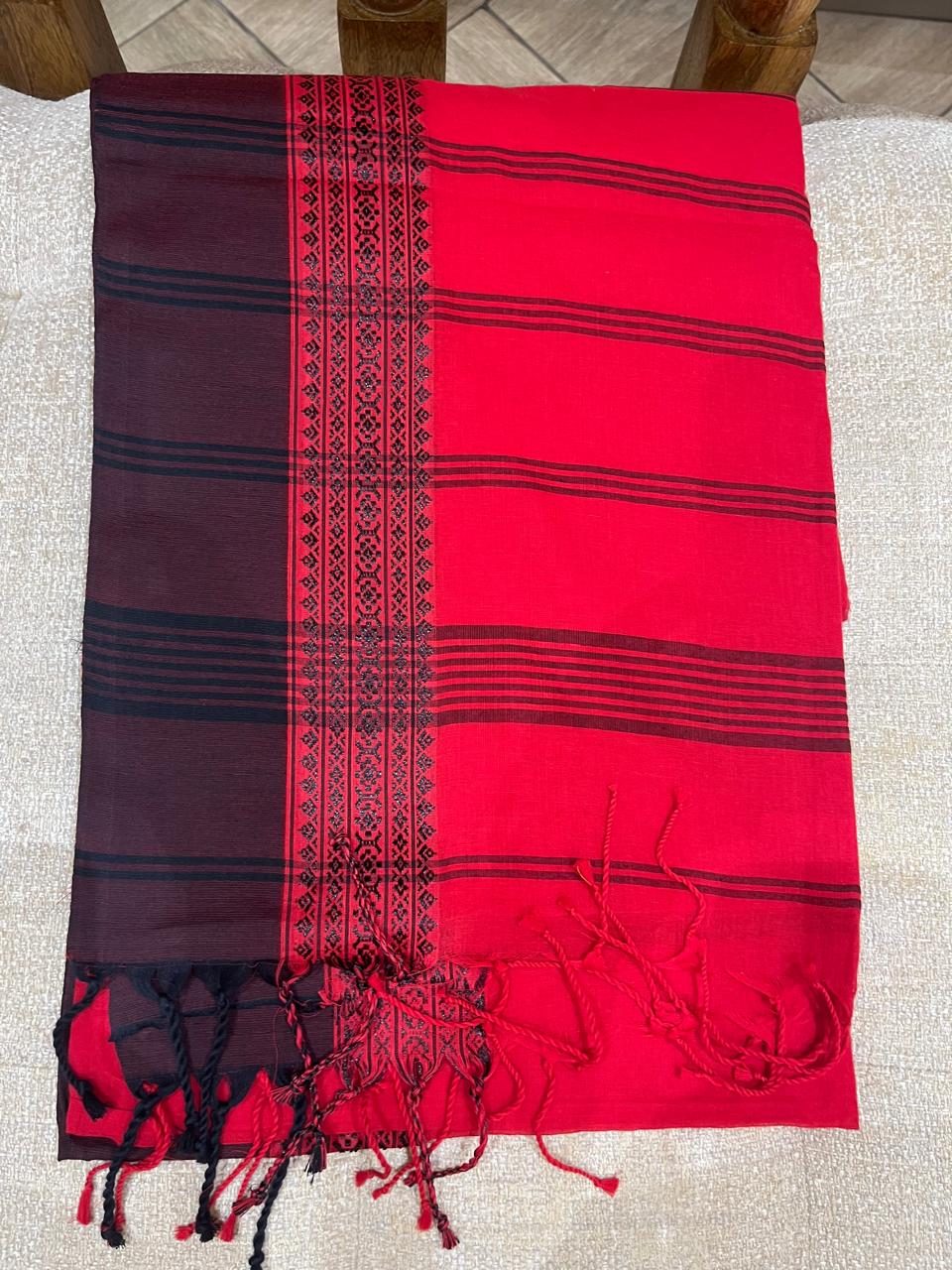 Raktima: 100 count Phulia Cotton