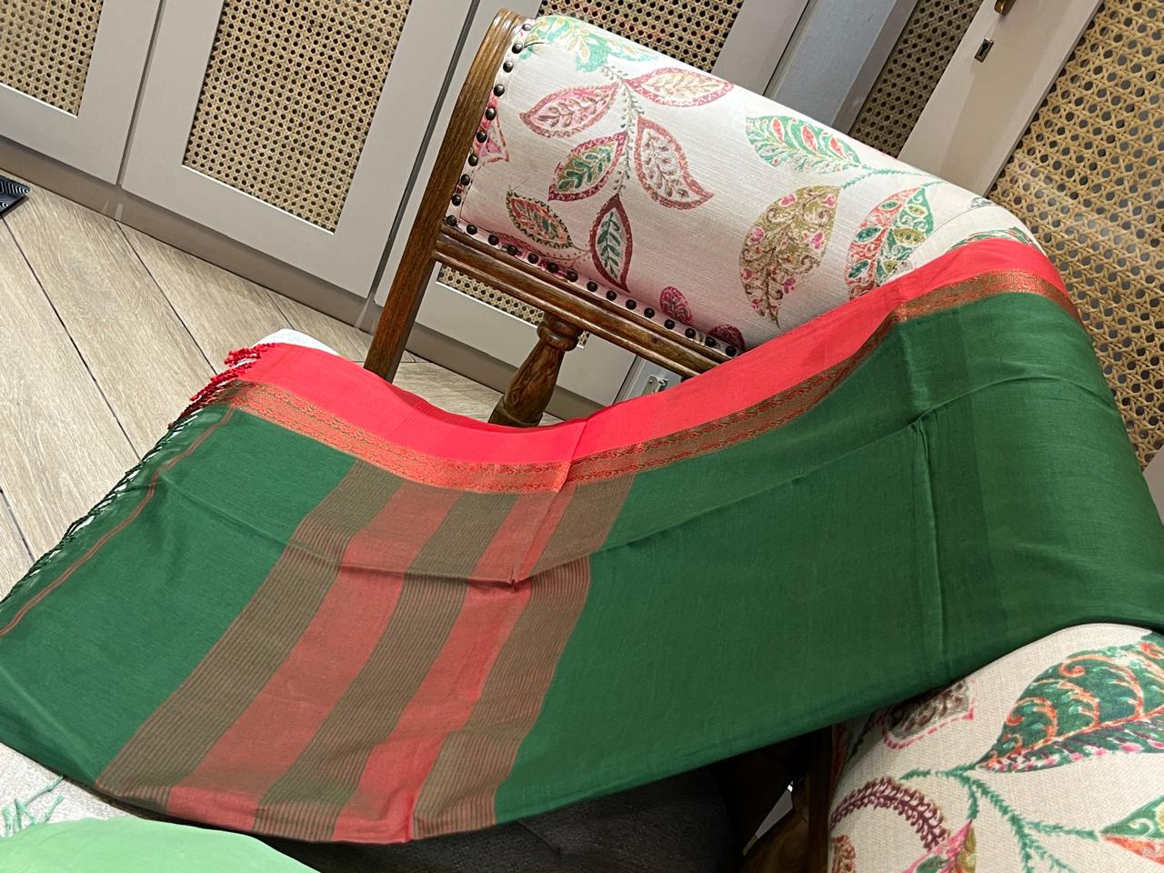 Manjari: 100 count Phulia Cotton
