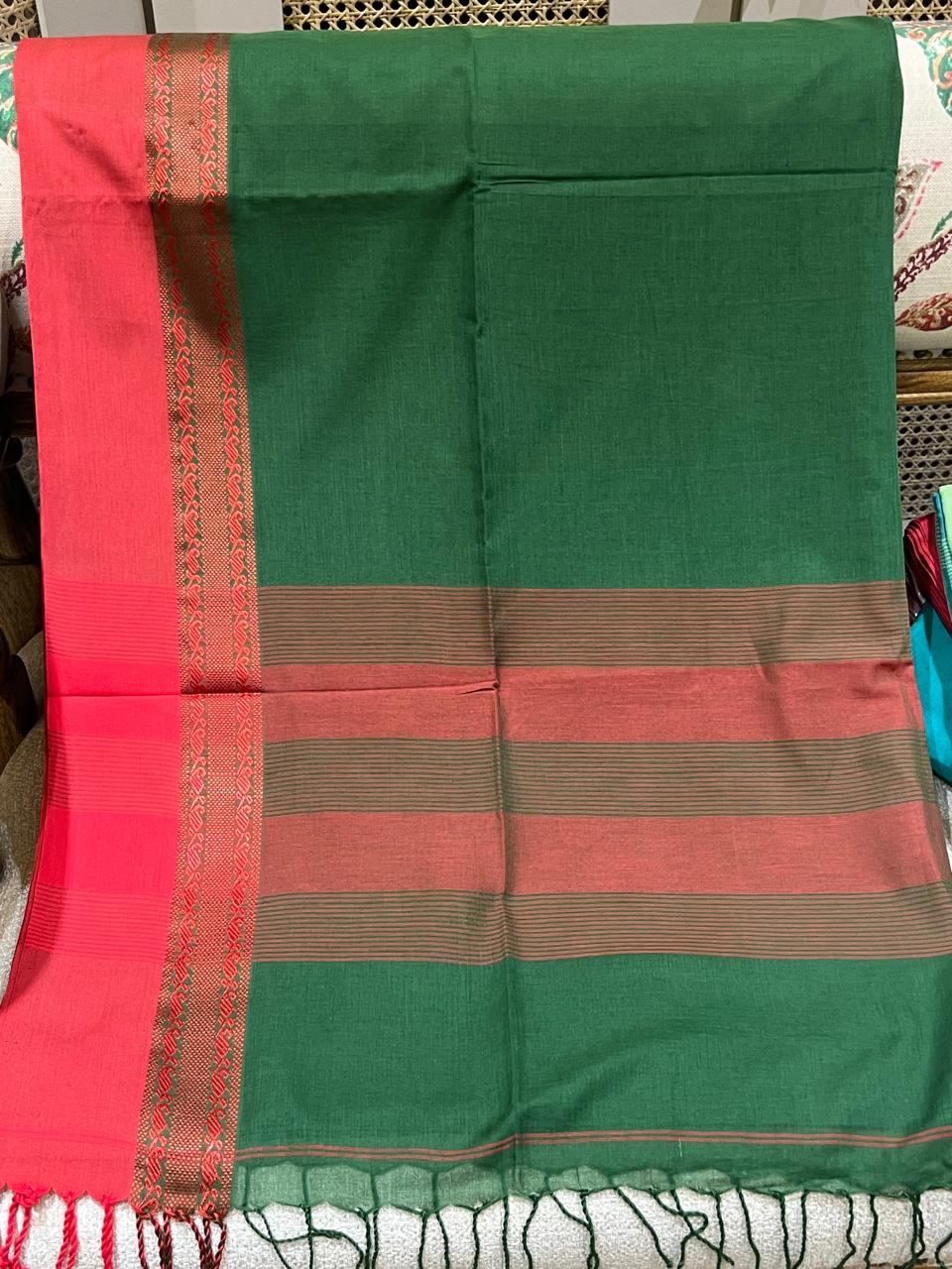 Manjari: 100 count Phulia Cotton