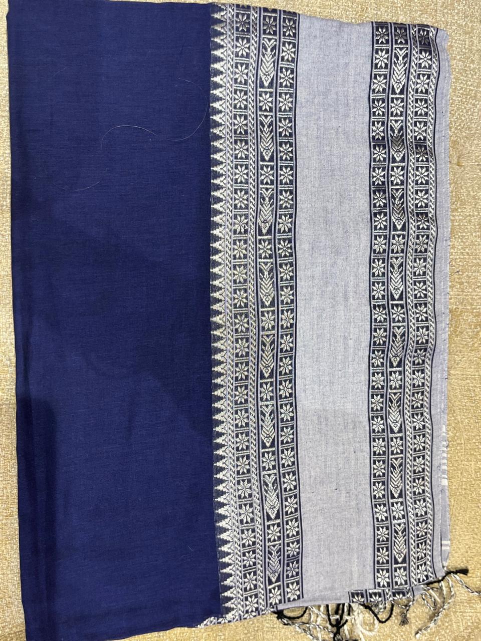 Neelima: 100 count Phulia with Statement Border