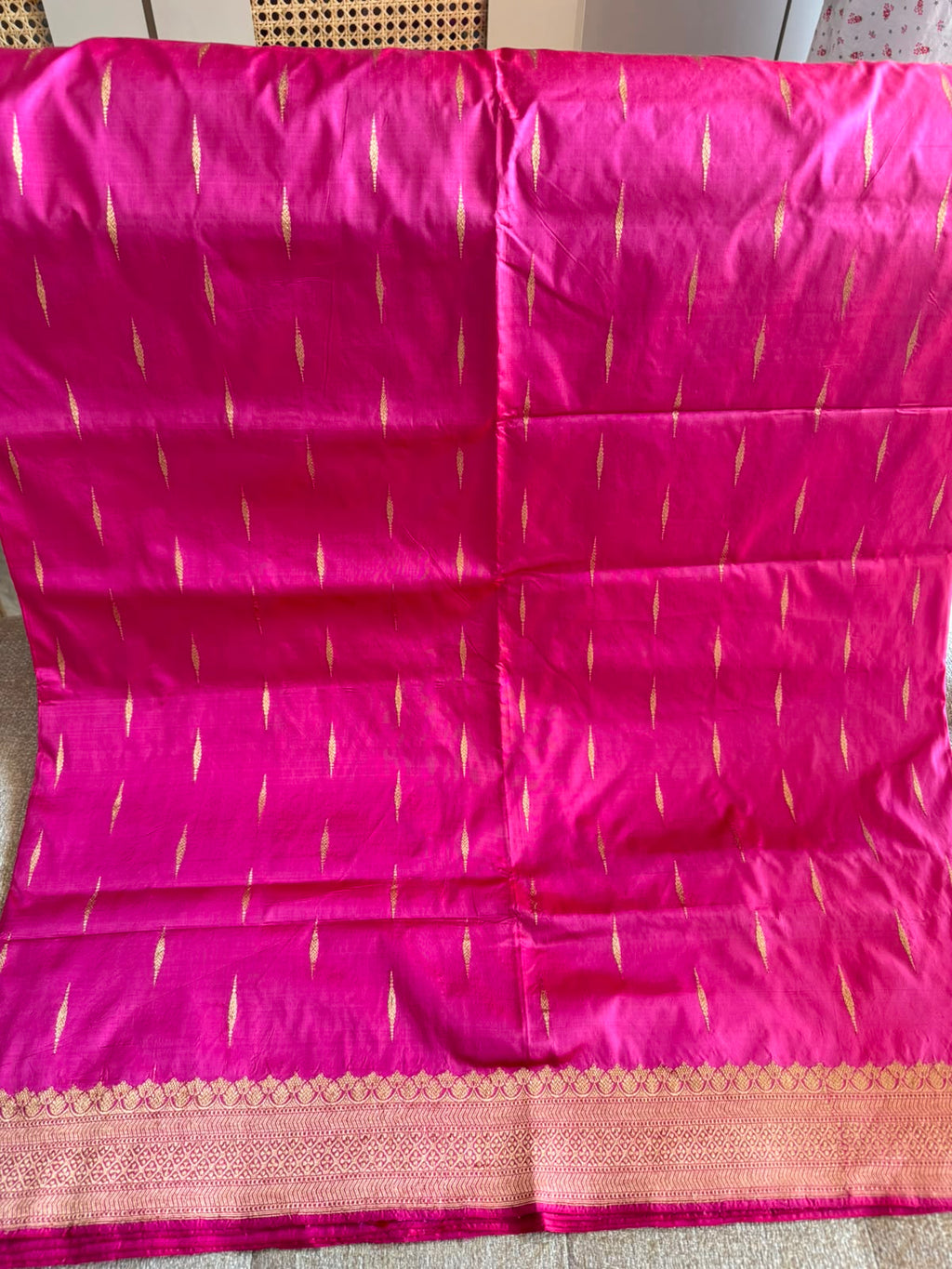 Ragini: Pure Silk Banarasi, Paisley Pallu