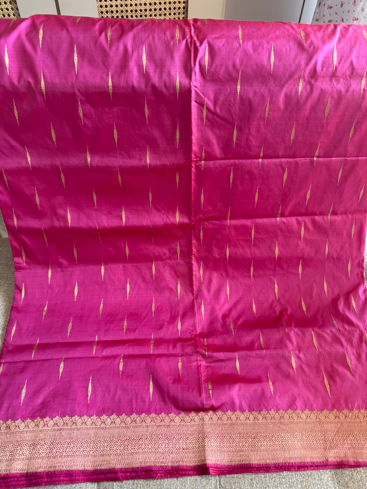 Ragini: Pure Silk Banarasi, Paisley Pallu