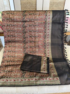 Zeenat: Pure Silk Tanchoi Jamewar Banarasi