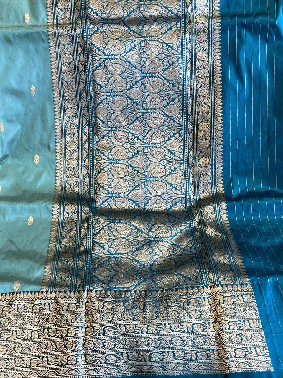 Nishigandha: Pure Katan Kadhuwa Banarasi
