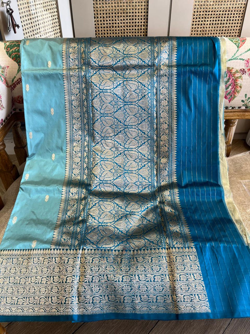 Nishigandha: Pure Katan Kadhuwa Banarasi
