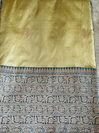 Vasantha: Chartreuse Katan Kadhuwa Banarasi