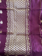 Manjistha: Lightweight Kadhuwa Benarasi