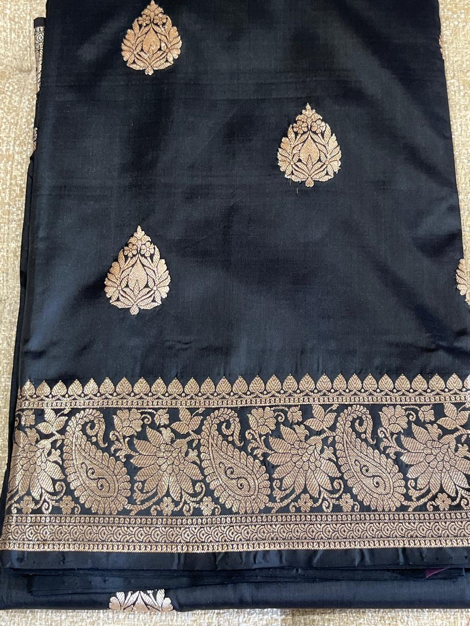 Damini: Pure Silk Kadhuwa Banarasi