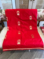 Jasmine: Love Red Palki Buti Kadhua Banarasi