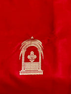 Jasmine: Love Red Palki Buti Kadhua Banarasi