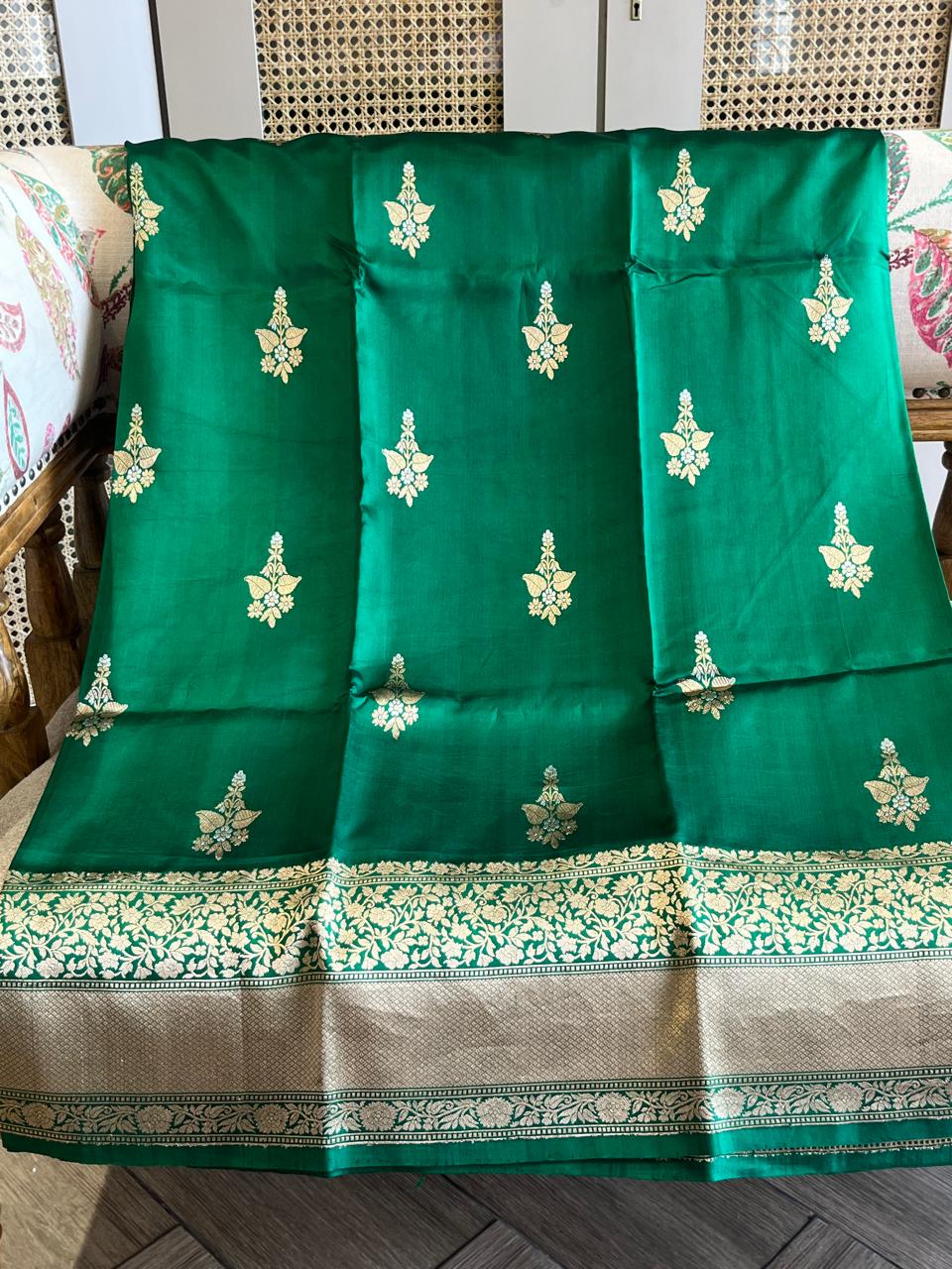 Marjaani: Pure Silk Kadhuwa Banarasi