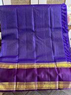 Nilambari: Vairusi Violet Kanjeevaram, Reta Pett Border
