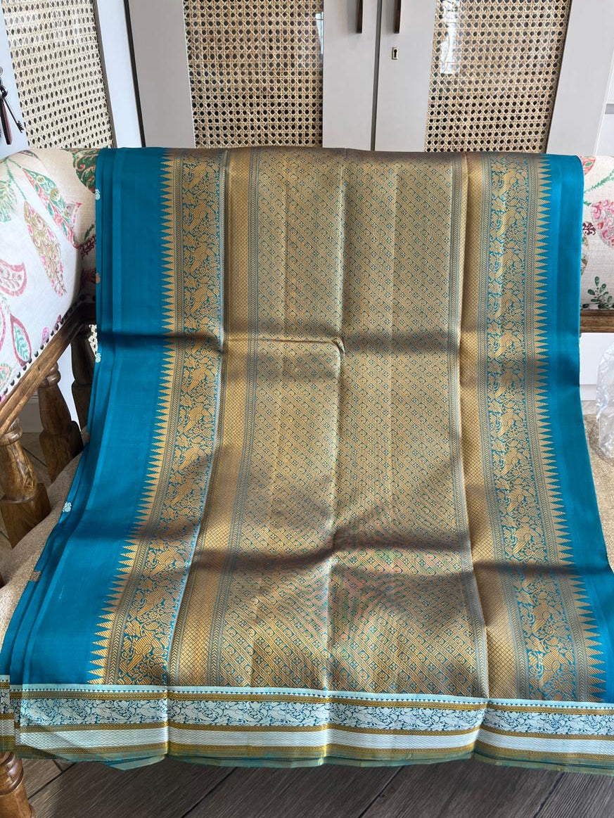 Neerja: Zero Zari 9 to 9 Pure Kanjeevaram Silk