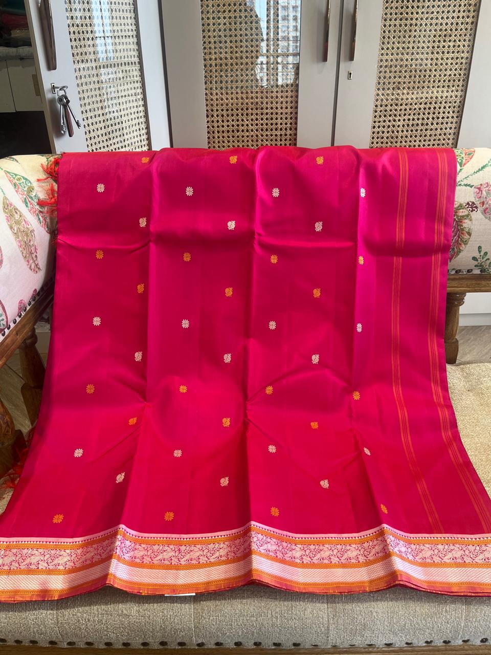 Anokhi: Zero Zari 9 to 9 Pure Kanjeevaram Silk