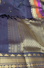 Rusha: Zero Zari 9 to 9 Pure Kanjeevaram Silk