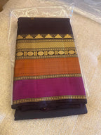 Rusha: Zero Zari 9 to 9 Pure Kanjeevaram Silk