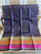 Rusha: Zero Zari 9 to 9 Pure Kanjeevaram Silk