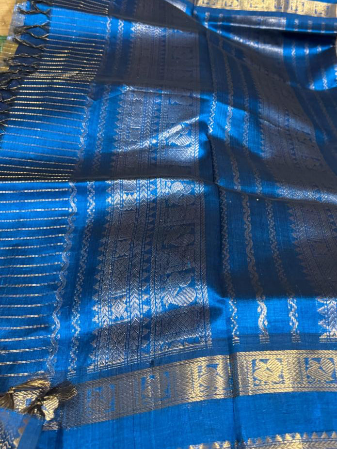 Sagarika: Kattam Silk Cotton Kanjeevaram
