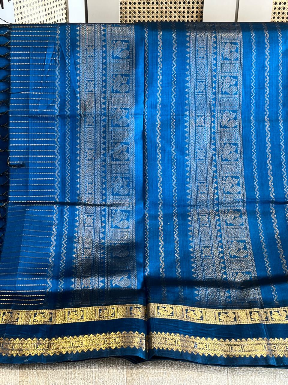 Sagarika: Kattam Silk Cotton Kanjeevaram