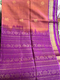 Arunima: Kattam Silk Cotton Kanjeevaram