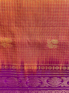 Arunima: Kattam Silk Cotton Kanjeevaram