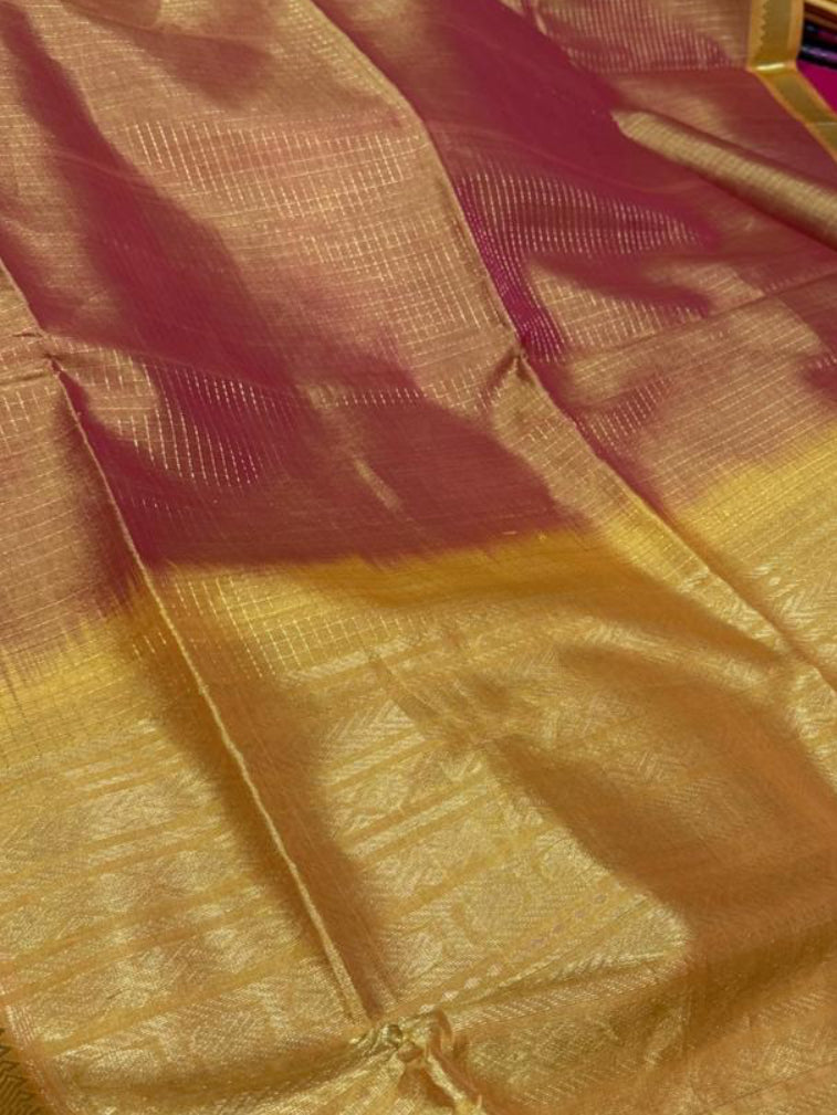 Kanaka: Kattam Silk Cotton Kanjeevaram