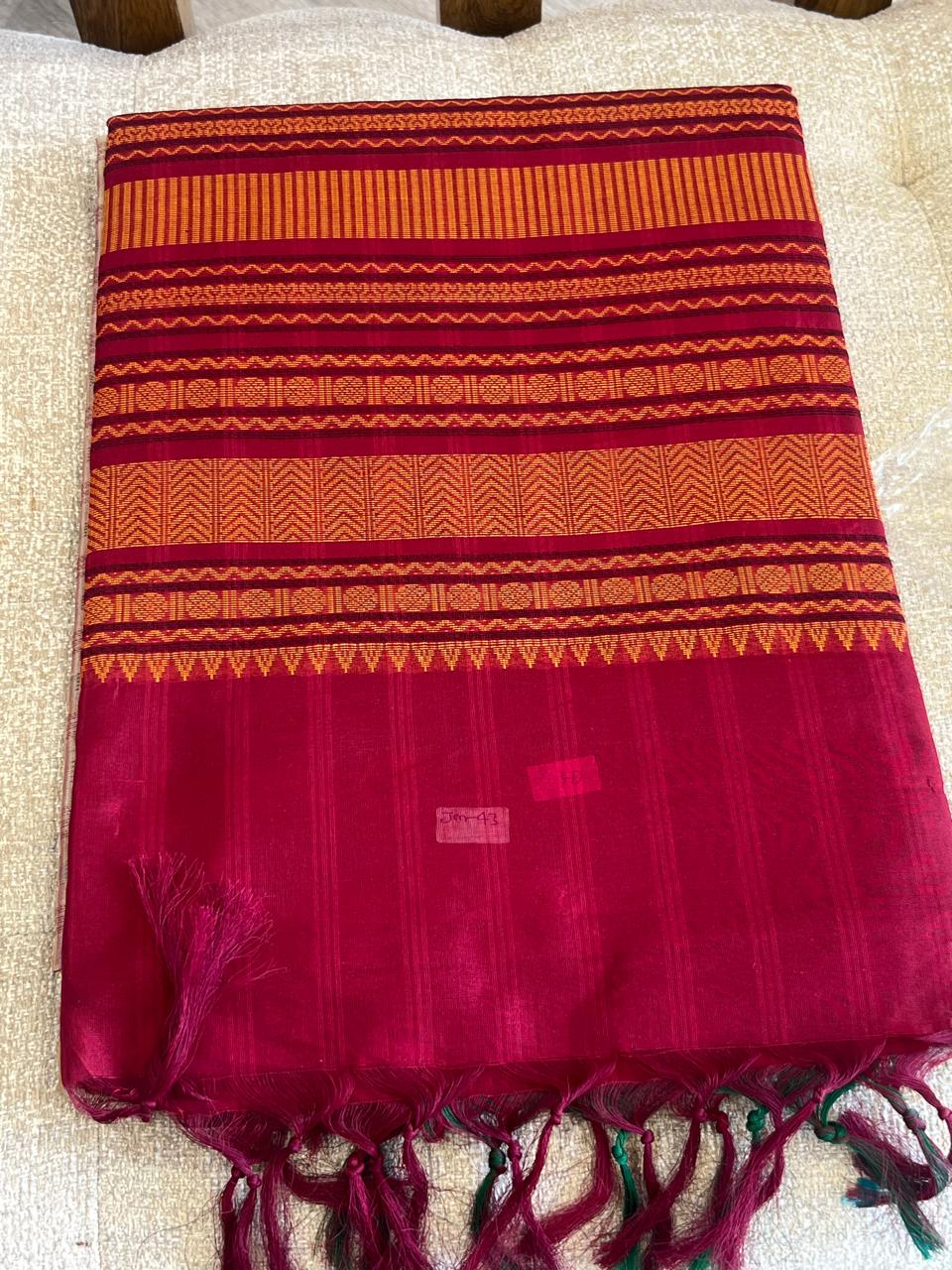 Rekha: Kattam Silk Cotton Kanjeevaram