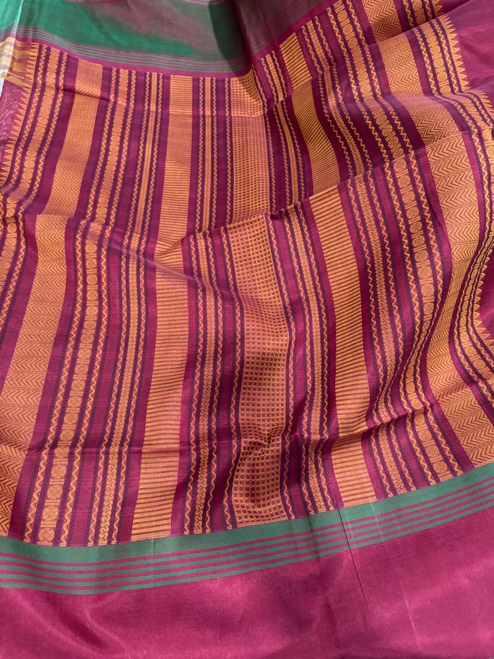 Rekha: Kattam Silk Cotton Kanjeevaram